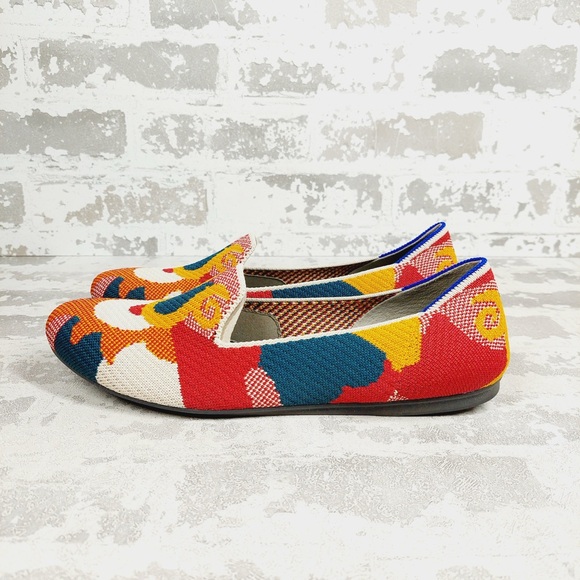 Rothy's Shoes - NEW Rothy's Amber Moroccan Round Toe Slip On Flat Loafers X65